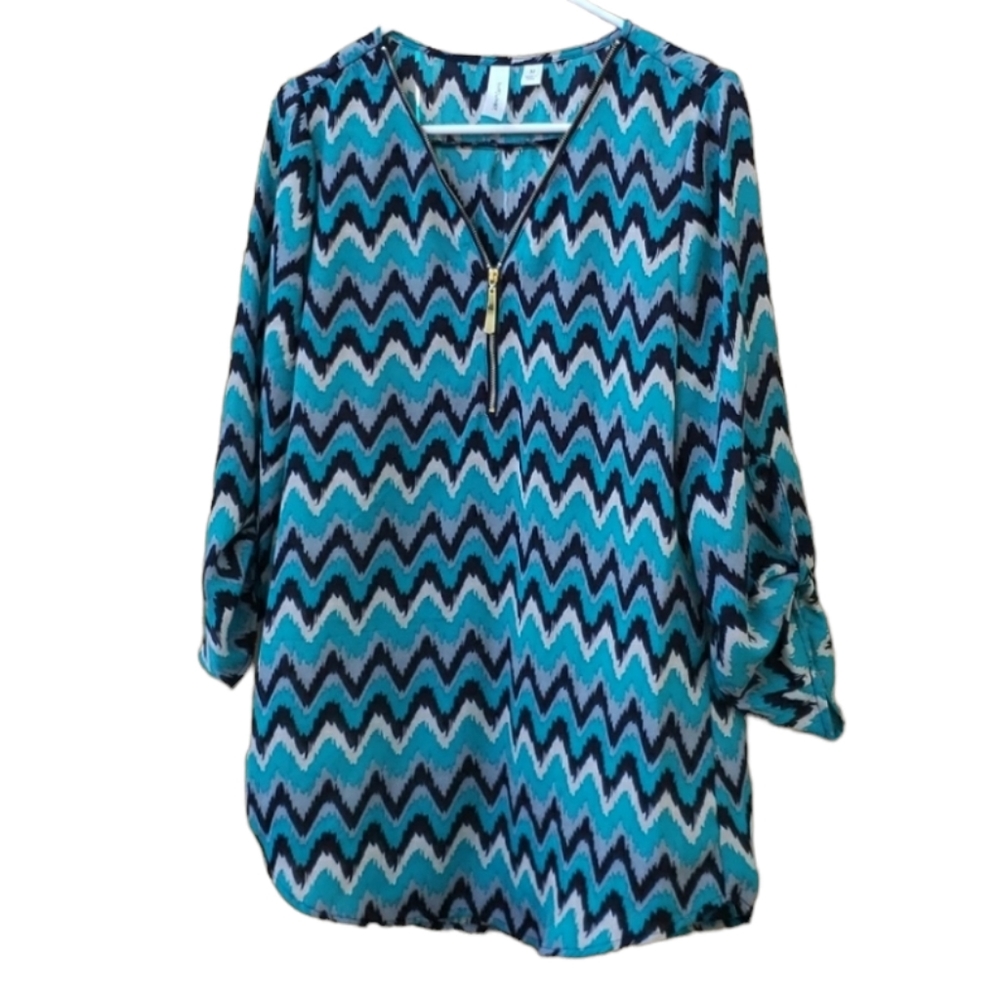 Tacera mid sleeve blouse